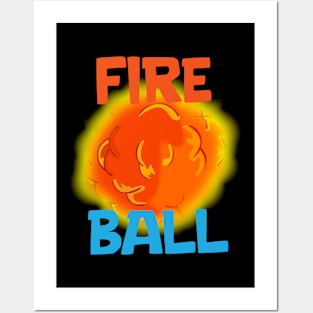 FireBall Posters and Art